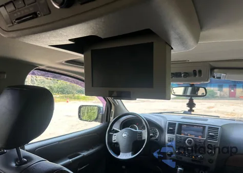 2012 Nissan Armada Sv из США, поврежденный, VIN 5N1AA0NC4CN611169